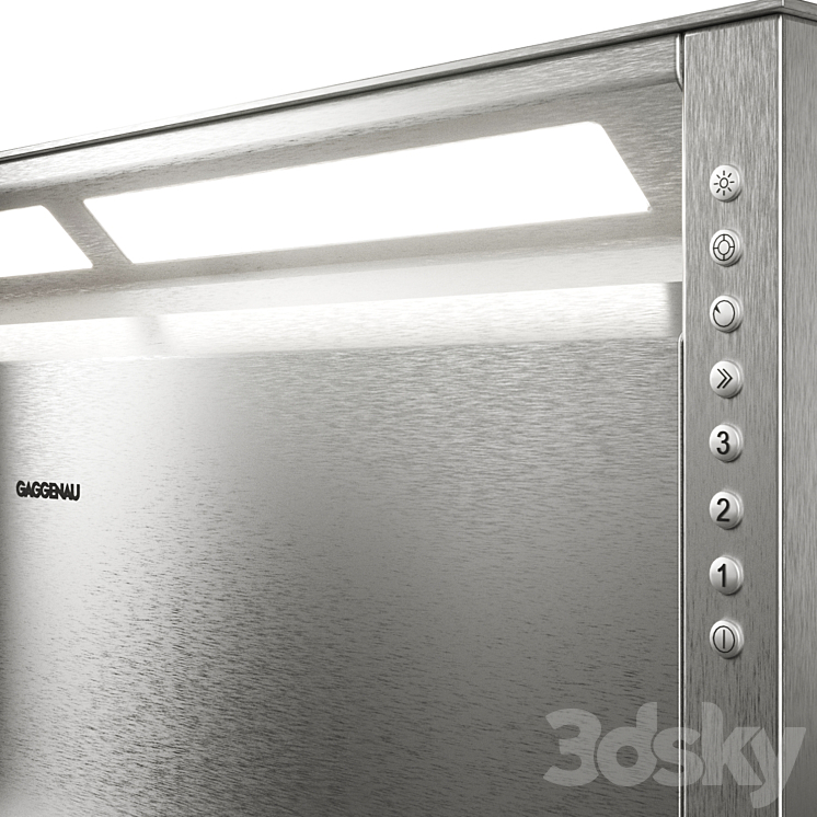 Gaggenau AL400191 3DS Max - thumbnail 2