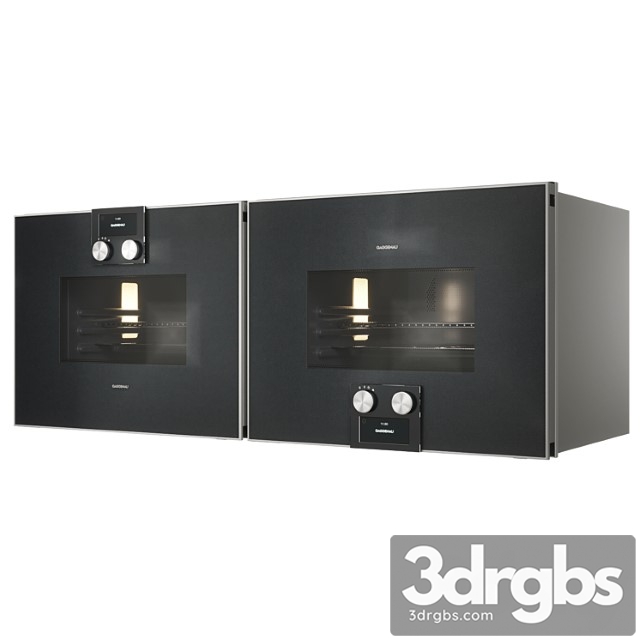 Gaggenau Bm450100 And Bm454100 Set 3dsmax Download - thumbnail 1