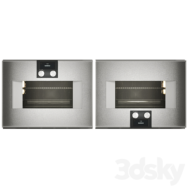 Gaggenau BS450110 and BS454110 3DS Max Model - thumbnail 2