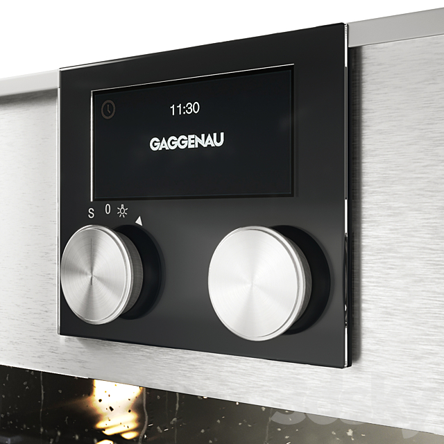 Gaggenau BS450110 and BS454110 3DS Max Model - thumbnail 3