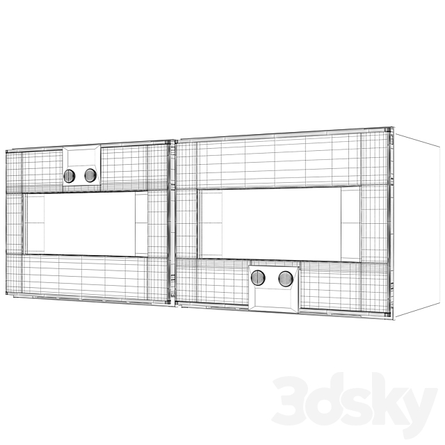 Gaggenau BS450110 and BS454110 3DS Max Model - thumbnail 5