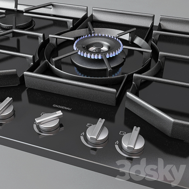 Gaggenau CG290211 3DSMax File - thumbnail 2