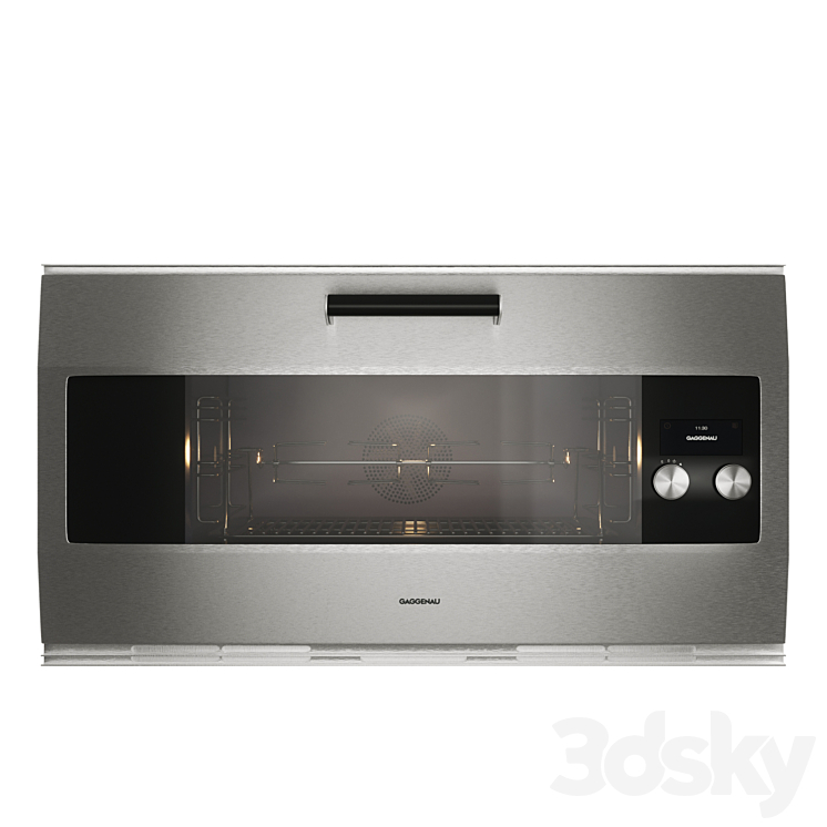 Gaggenau EB 333 (EB333110 \/ EB333111) 3DS Max - thumbnail 2