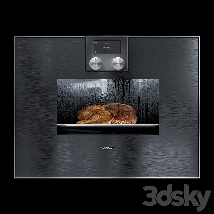 Gaggenau kitchen appliance 3DS Max - thumbnail 2