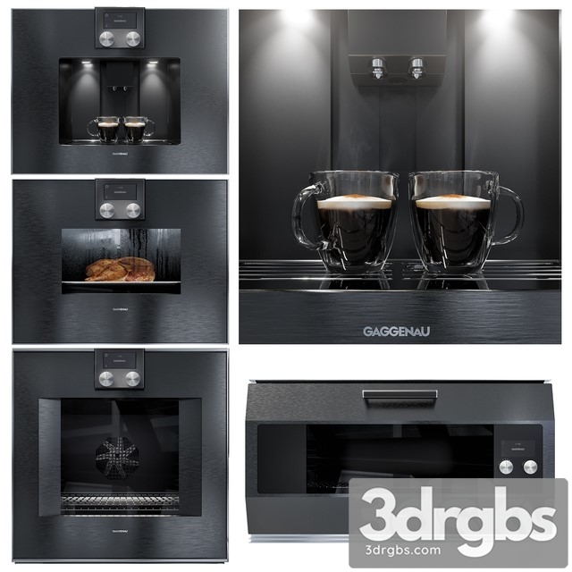 Gaggenau Kitchen Appliance 3dsmax Download - thumbnail 1