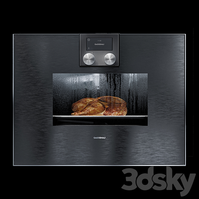 Gaggenau kitchen appliance 3DSMax File - thumbnail 2