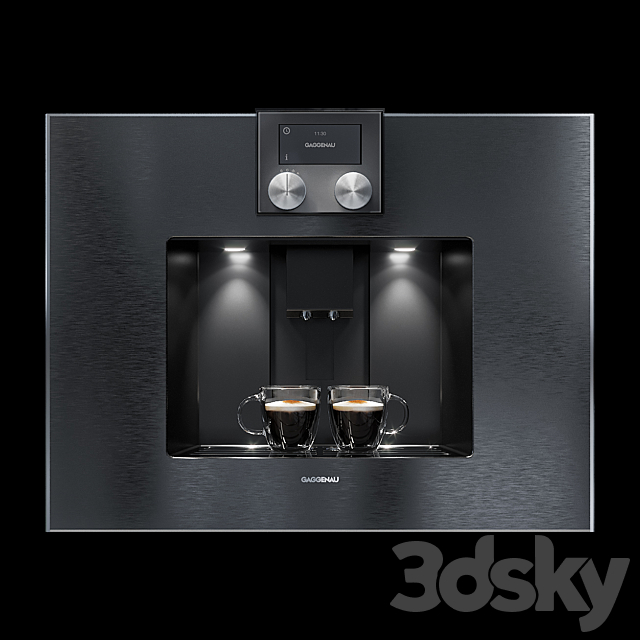 Gaggenau kitchen appliance 3DSMax File - thumbnail 3