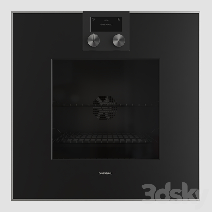 Gaggenau Kitchen Appliance set 3DS Max Model - thumbnail 2