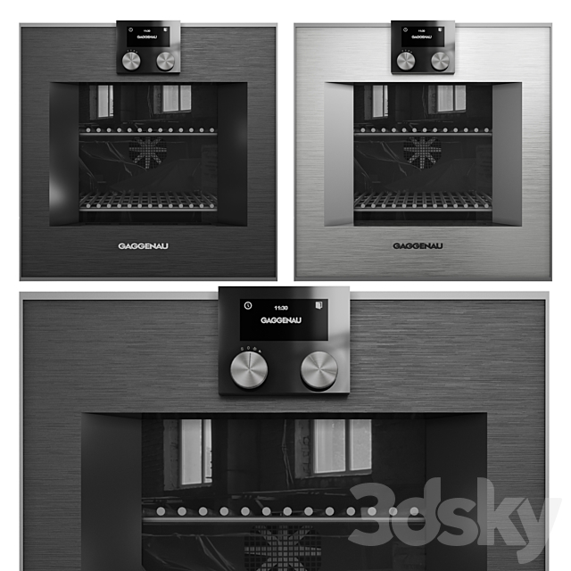 Gaggenau Oven Collection Vol 03 3DS Max Model - thumbnail 4