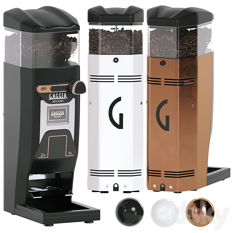 Gaggia G10 Evo Grinder 3DS Max - thumbnail 1