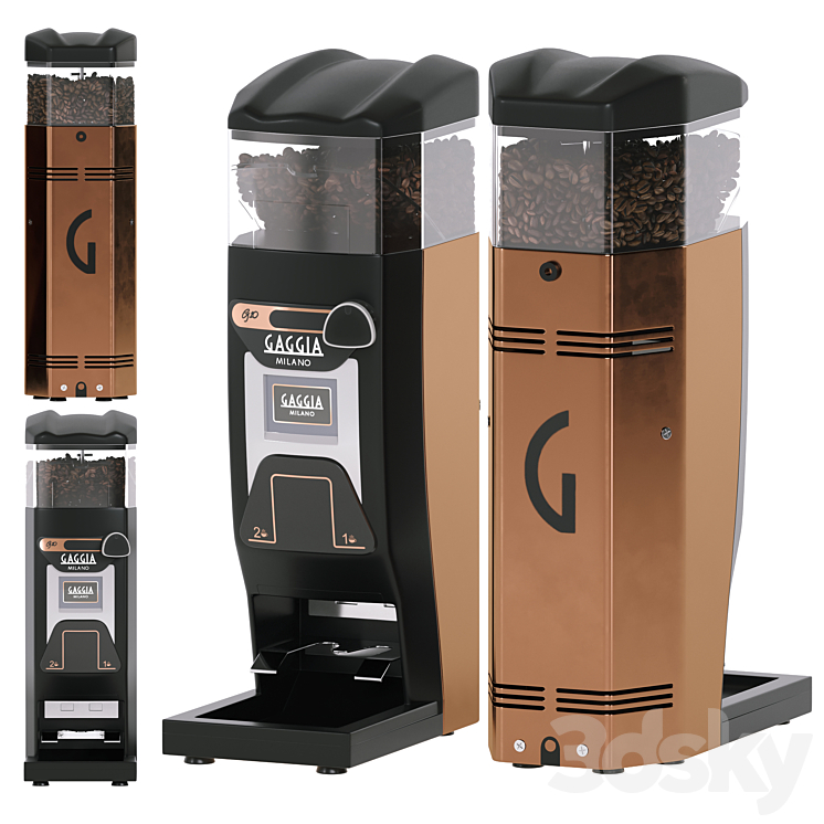 Gaggia G10 Evo Grinder 3DS Max - thumbnail 2