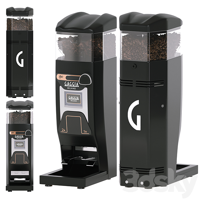 Gaggia G10 Evo Grinder 3DSMax File - thumbnail 3