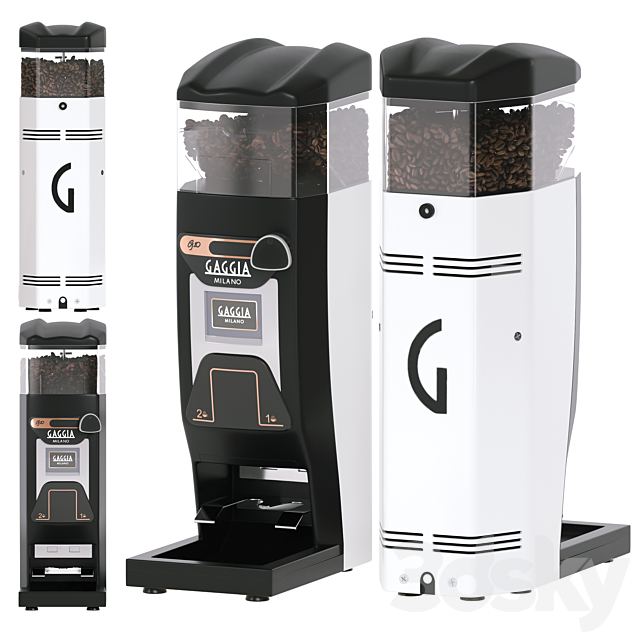 Gaggia G10 Evo Grinder 3DSMax File - thumbnail 4