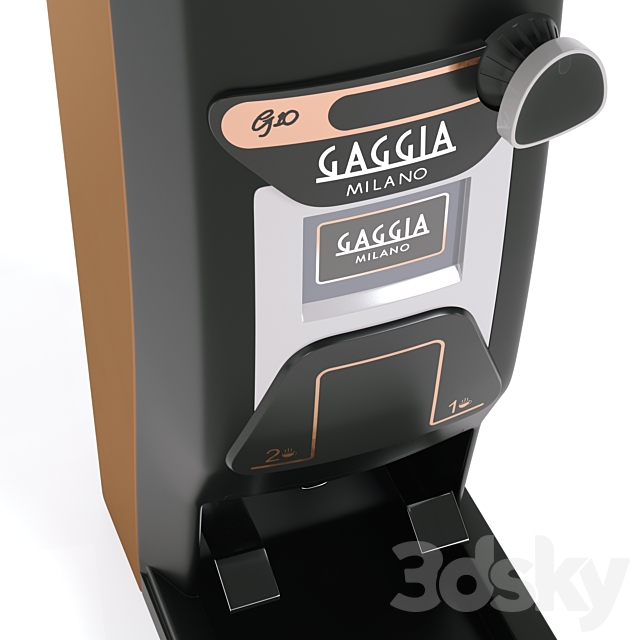 Gaggia G10 Evo Grinder 3DSMax File - thumbnail 6