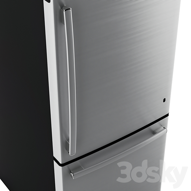 GE ENERGY STAR Refrigerator GBE21DSKSS 3ds Max - thumbnail 2