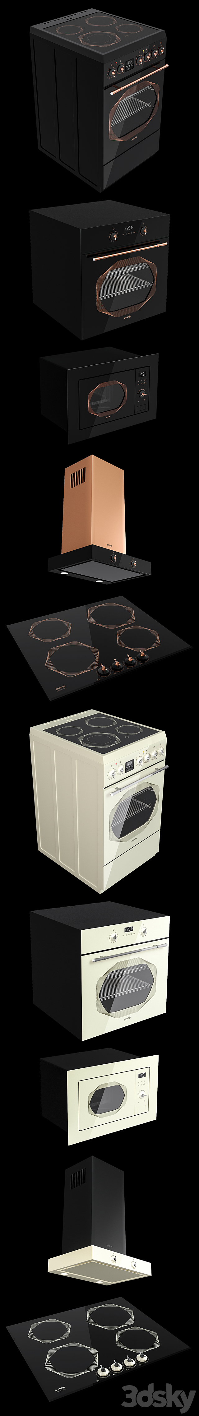 gorenje infinity set1 3ds Max - thumbnail 3