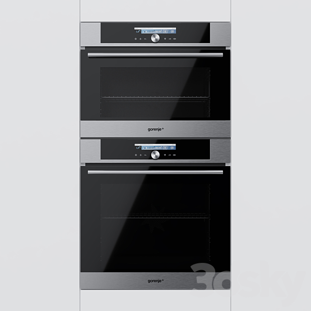 Gorenje Plus – GO778X oven and compact oven GOM711X 3ds Max - thumbnail 1