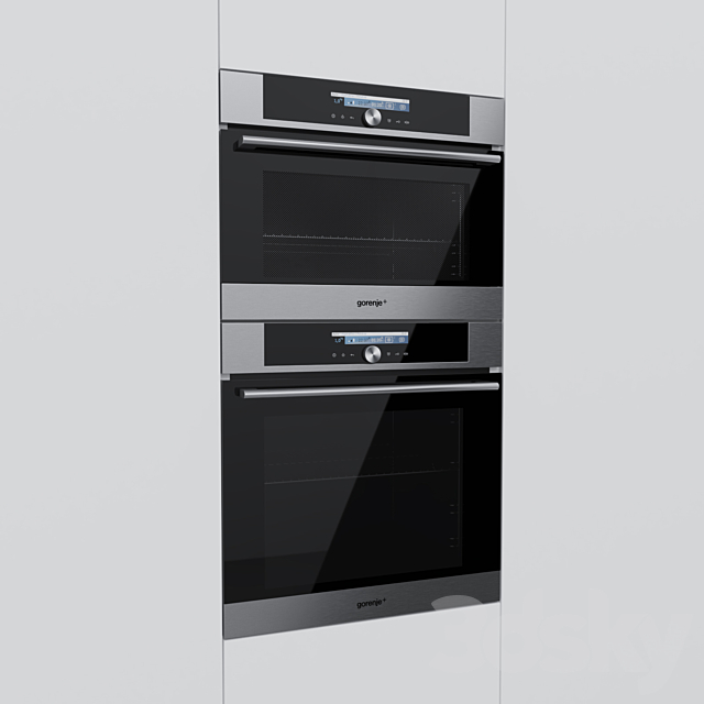 Gorenje Plus – GO778X oven and compact oven GOM711X 3ds Max - thumbnail 2