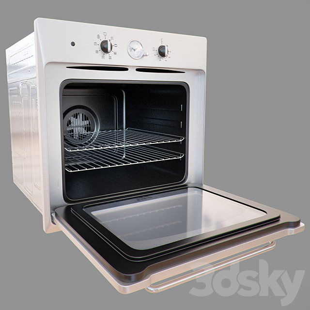 Hotpoint ariston FT 850 1 IX 3ds Max - thumbnail 2