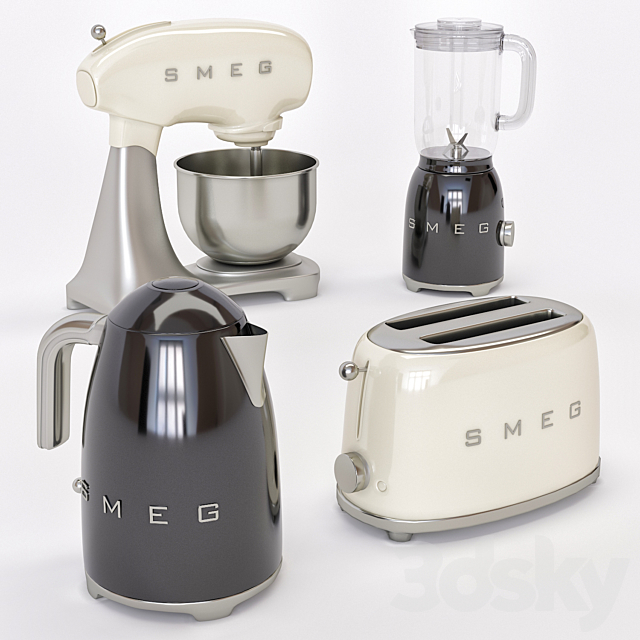 Household appliances SMEG 3DSMax File - thumbnail 1