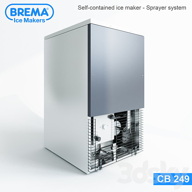 Ice machine Brema – CB 249 3ds Max - thumbnail 2