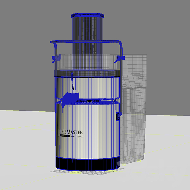 Juicer Rotel Juice Master Professional 42.8 3DS Max Model - thumbnail 3