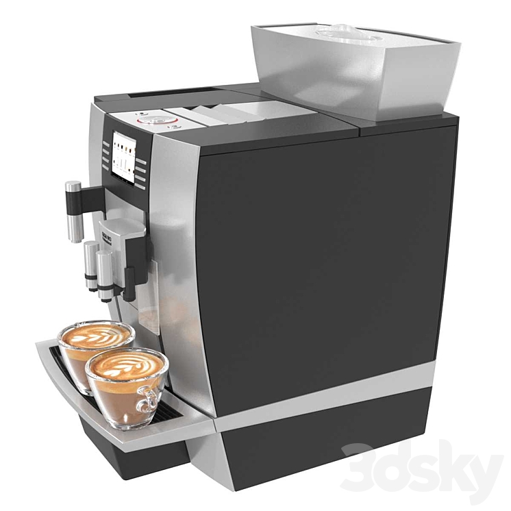 JURA USA Automatic Coffee Machine GIGA W3 Professional 3DS Max Model - thumbnail 2