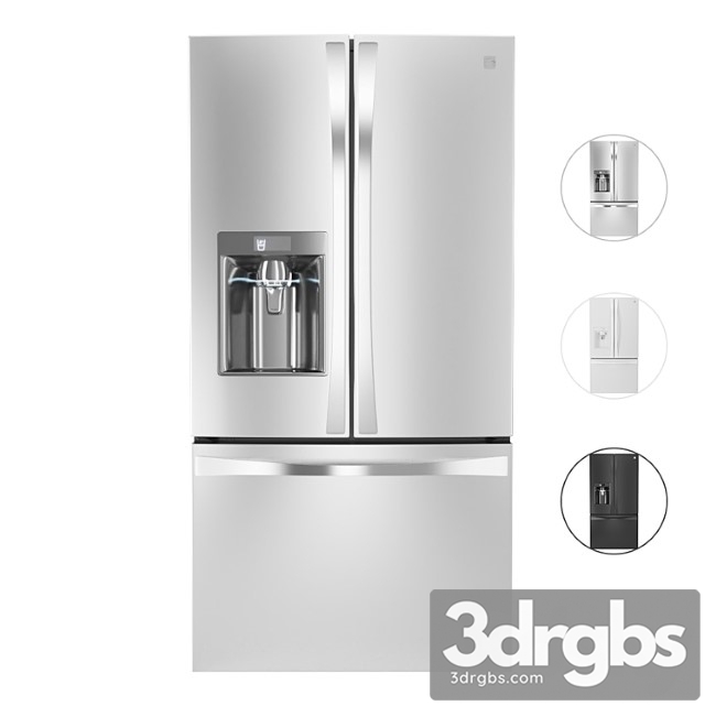 Kenmore elite 23.7 cu. ft. french door refrigerator - thumbnail 1