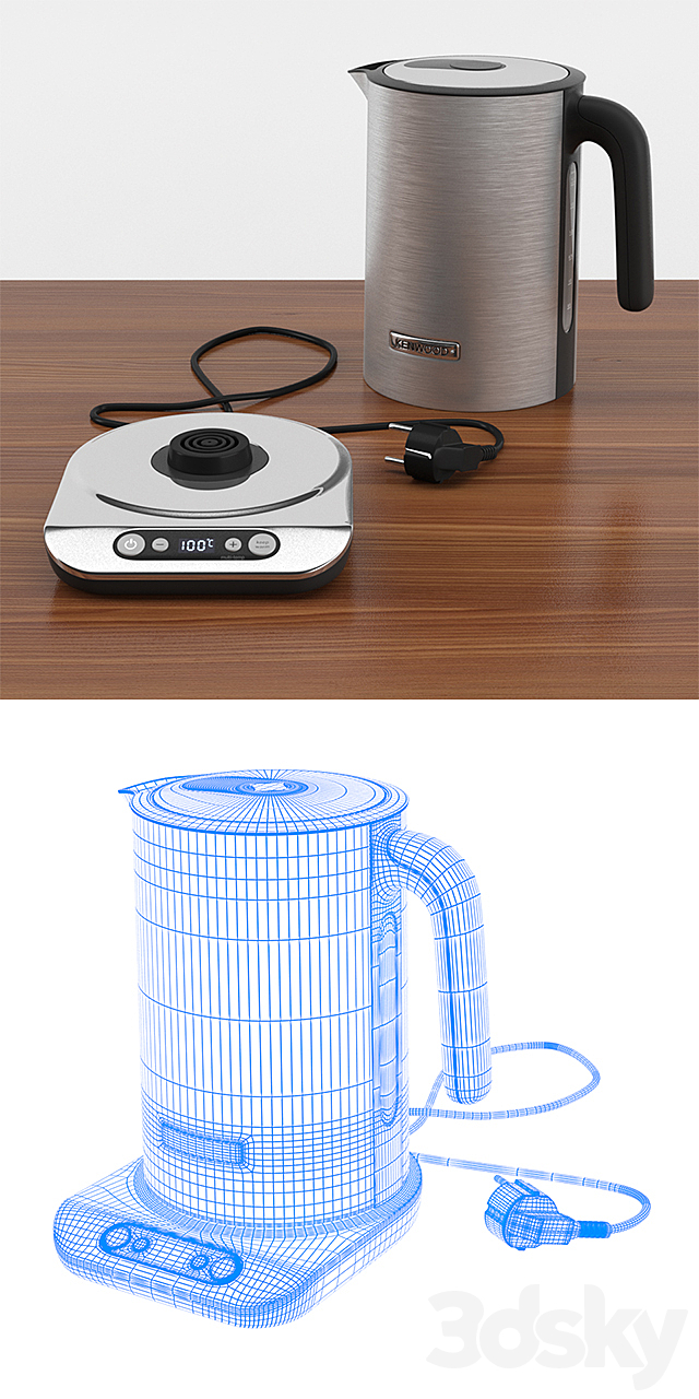 Kenwood SJM 610 Persona 3DSMax File - thumbnail 3