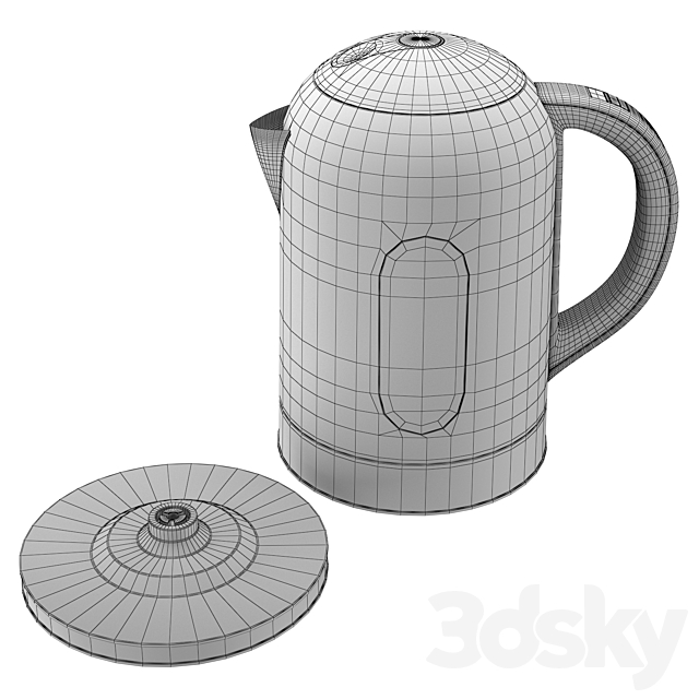 Kettle Tefal KI 400D 3DSMax File - thumbnail 5