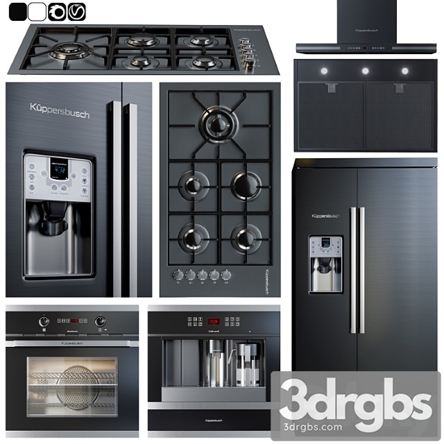 Kitchen Appliance 1 3dsmax Download - thumbnail 1