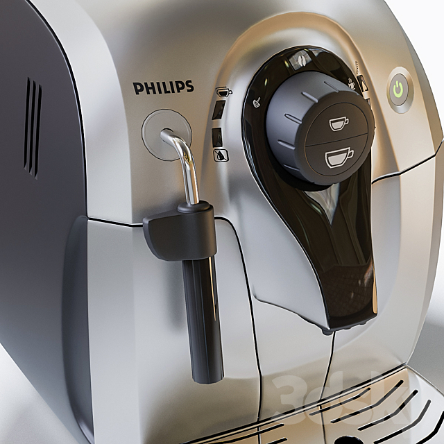 Kitchen appliances. Coffee Machine. ?offee maker Philips HD 8649 3DSMax File - thumbnail 5