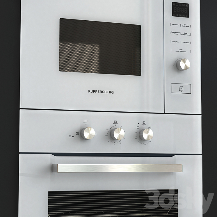 Kitchen appliances Kuppersberg 5 3DS Max - thumbnail 2