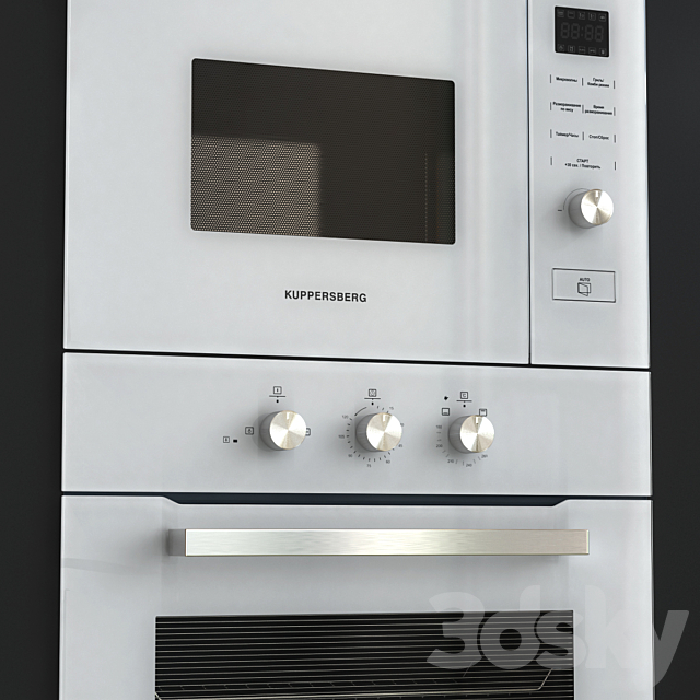 Kitchen appliances Kuppersberg 5 3DSMax File - thumbnail 2