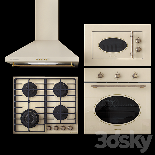 Kitchen appliances MAUNFELD 1 3DSMax File - thumbnail 1