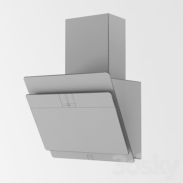 Kitchen extractor hood KRONA ANGELICA sensor 3DSMax File - thumbnail 3