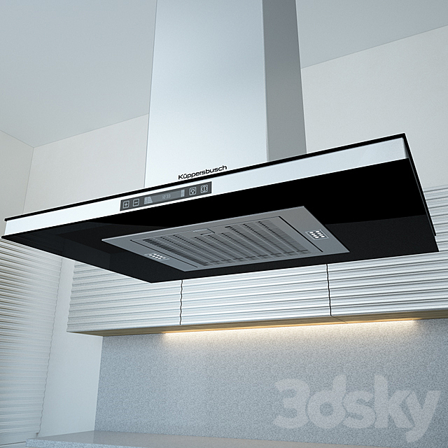 Kitchen Hood Kuppersbusch KD9550 3DSMax File - thumbnail 2