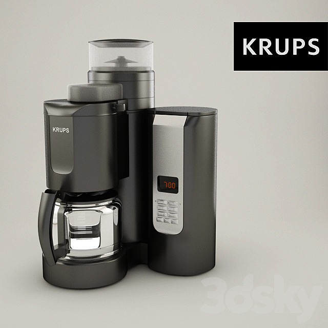 KRUPS KM700552 – Tea 3ds Max - thumbnail 1