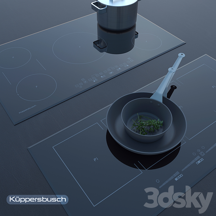 kueppersbusch hob Induktion – Gas 3DS Max - thumbnail 1