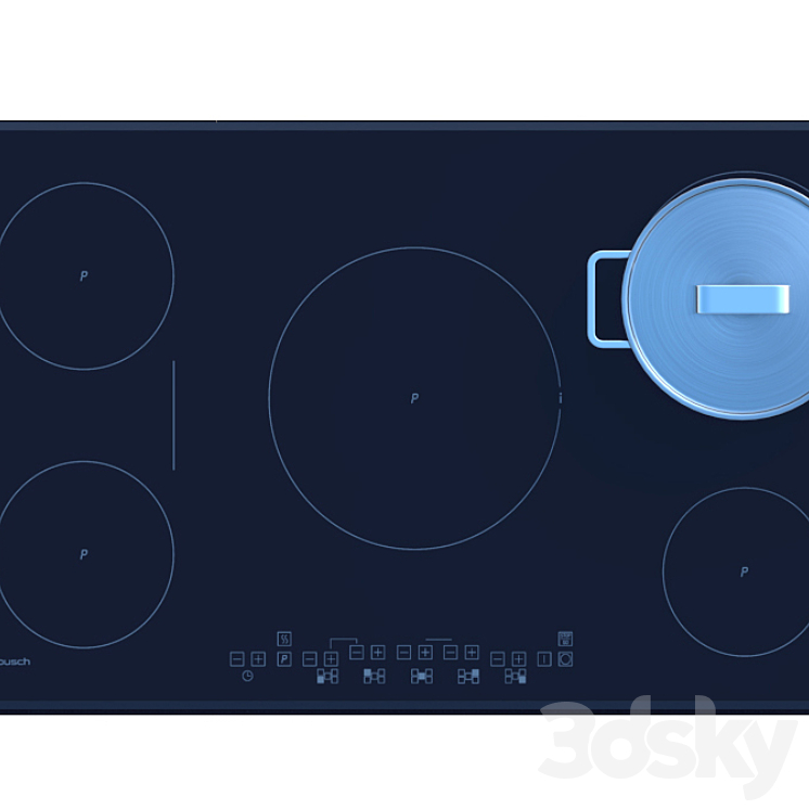 kueppersbusch hob Induktion – Gas 3DS Max - thumbnail 2