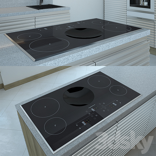 Kuppersbusch EKIW 9850 Cooking Panel 3DSMax File - thumbnail 1