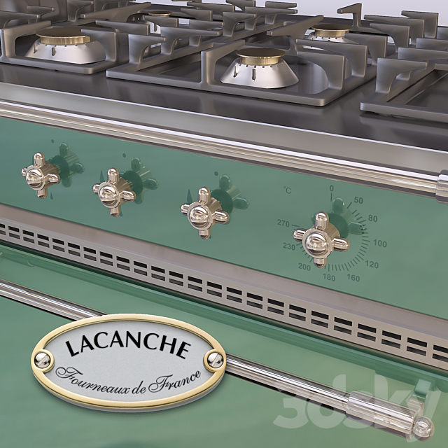 Lacanche Fontenay 3DS Max Model - thumbnail 2