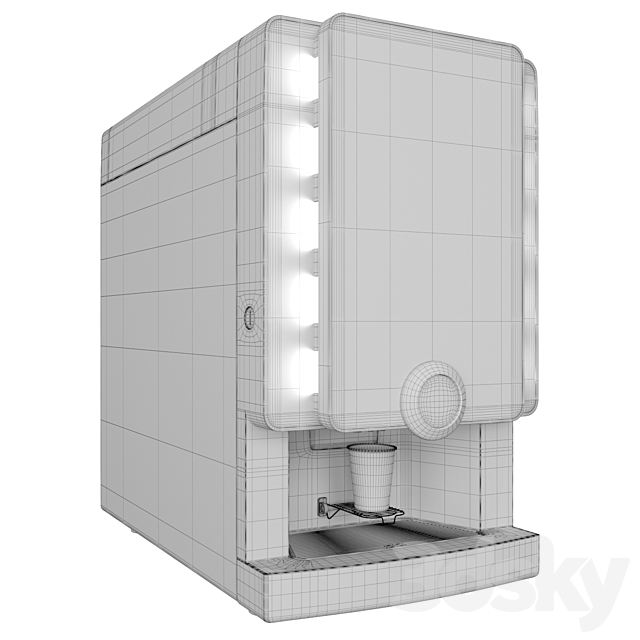 laRhea V+ eC coffee machine 3DSMax File - thumbnail 2