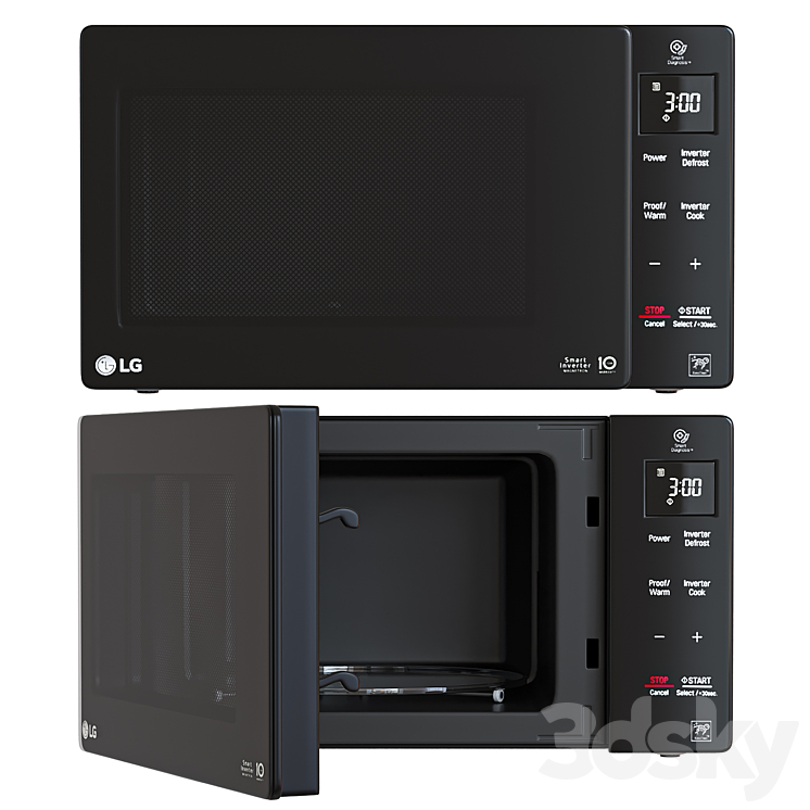 LG Microwave Oven – NeoChef Smart Inverter Microwave Oven 3DS Max Model - thumbnail 1