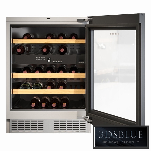 Liebherr wine fridge WUgb 3400 3DS Max - thumbnail 3