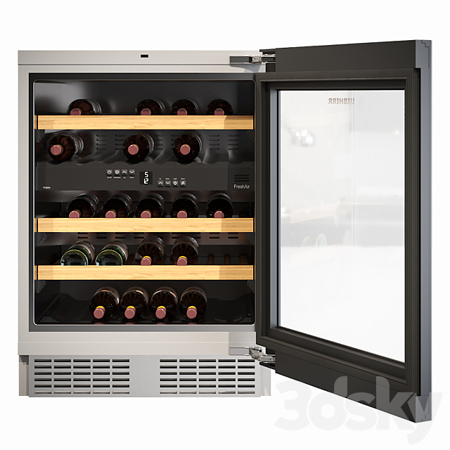 Liebherr wine fridge WUgb 3400 3DSMax File - thumbnail 1