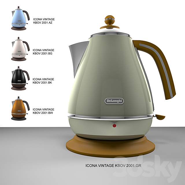 Maker Delonghi Icona Vintage 3DSMax File - thumbnail 1