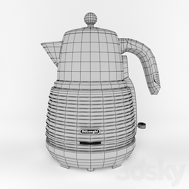 Maker Delonghi KBZ2001 3DS Max Model - thumbnail 3