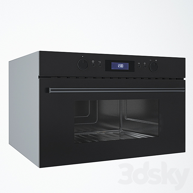 Microwave Ikea Bejublad 3DSMax File - thumbnail 1