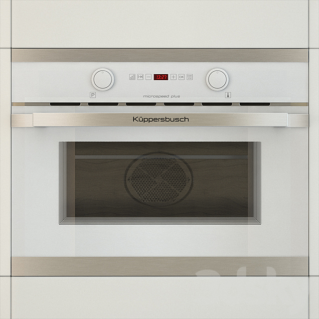 Microwave Kuppersbusch EMWK 6260 3DSMax File - thumbnail 1